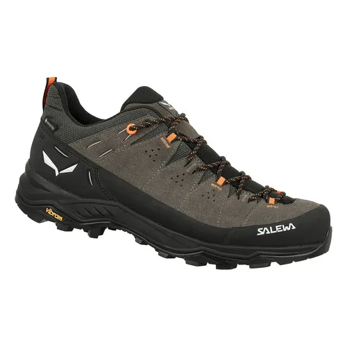 Salewa Alp Trainer 2 GTX Herren Wanderschuhe - Wasserdichte Wanderschuhe aus Veloursleder mit GORE-TEX, ideal für alpine Trekkingtouren und langen Wandertagen.
