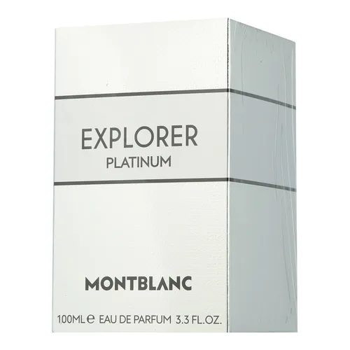 Montblanc Explorer Platinum Eau de Parfum 100 ml - Herrendüfte mit provokativem Duftprofil, ideal für anspruchsvolle Männer, die Einzigartigkeit suchen.