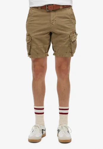 Modische Herren Cargobermudas SUPERDRY CORE CARGO SHORT in grün von Superdry
