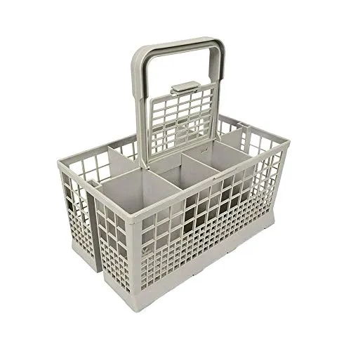 Universal-Geschirrspüler-Besteckkorb, 24 x 14 x 12 cm, passend für Kenmore, Whirlpool, Bosch, Maytag, KitchenAid, Samsung, GE und mehr