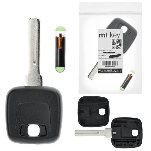 Auto Schlüssel ROHLING + TRANSPONDER passt für VOLVO S60 P24 S80 TS XC70 P2