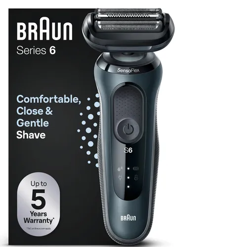 Braun Series 6 (61-N1000S) - Rasierapparat für sanfte und gründliche Haarentfernung, ideal für empfindliche Haut