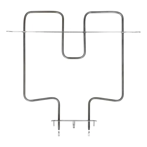 Oberhitze Heizspirale Heizung 1400W kompatibel mit Bauknecht Ignis Whirlpool Privileg 481225998472 488000525918 für Backofen Grau