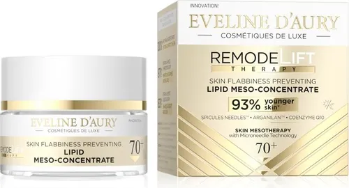 Eveline D’Aury RemodeLift Therapy Lipidowy mezo-koncentrat 70+, 50 ml