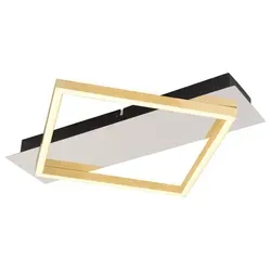 Globo Lighting Deckenleuchte Metall verchromt, LED