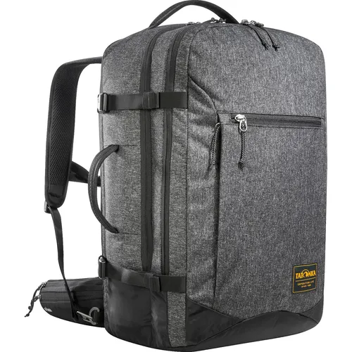 Tatonka Traveller Pack 35 - Handgepäckrucksack black - Robuster Handgepäckrucksack für Flugreisen, ideal organisiert mit zwei Hauptfächern und abnehmbarem Hüftgurt - perfekt für City-Trips und Ausflüge.