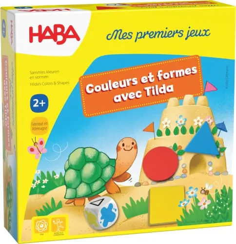 HABA Erste Farben und Formen mit Tilda Gesellschaft für Kinder, EIN Spiel der Zusammenarbeit und Klassifizierung, 2 Jahre, 307045, 307045, bunt