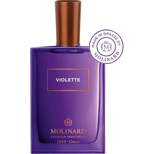 MOLINARD Violette Eau de Parfum 75 ml - Eau de Parfum für Damen, ein unvergesslicher floral-frischer Duft mit Noten von Veilchen und Pfirsich, ideal für unbeschwerte Momente.