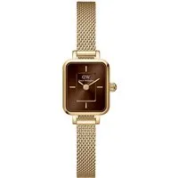 Daniel Wellington Damenuhr DW.DW00100654 Edelstahl - Armbanduhren für Damen, elegante Damenuhr aus Edelstahl in Gold, perfekt für jeden Anlass und stilvolle Akzente.