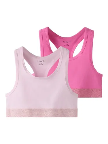 Name It Bustier NKFSHORT TOP 2P NOOS (Packung, 2-tlg)