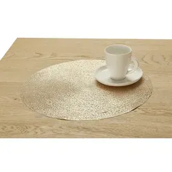 Platzset   , gold , Kunststoff Ø: 38 in gold von Möbel Kraft