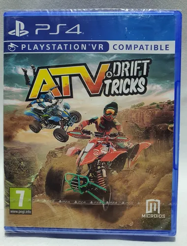 ATV Drift and Tricks Virtual Reality Compatible Playstation 4 NEW Factory Sealed