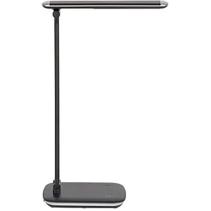 MAUL MAULjazzy Schreibtischlampe schwarz 6 W - Tischleuchten mit 6 W LED-Technologie, 716 lm Lichtstrom und regulierbarer Farbtemperatur für optimale Ausleuchtung am Arbeitsplatz.