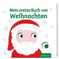 Mein erstes Buch von Weihnachten: Mit stabilen Schiebern in rot von arsEdition