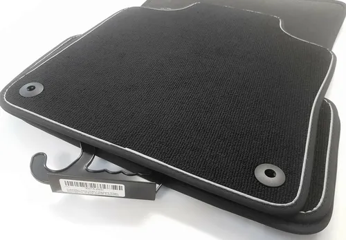 Fußmatten Volvo XC40 (edles Zierband Silber) Matten Original Qualität Premium 4x