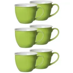 Ritzenhoff & Breker DOPPIO Jumbotasse 350 ml 6er Set in grün von Ritzenhoff & Breker