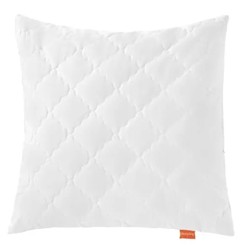 Sleepling Kopfkissen Bambus 80 x 80 cm - Kissen aus 100% Baumwolle und Viskose (Bambus), ideal für kühle Sommernächte, mit optimaler Feuchtigkeitsregulierung und Öko-Tex Standard für nachhaltigen Schlafkomfort.