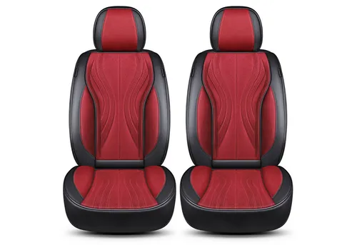 BREMER SITZBEZÜGE Autositzbezug für Peugeot 207 (2006-2015) - Hochwertige Schonbezüge in Schwarz/Rot, perfekt für Peugeot 207. Langlebig, pflegeleicht und für Sitzheizungen geeignet. Schützen Sie Ihre Sitze und verleihen Sie Ihrem Fahrzeug ein edles Design!