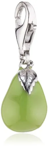 Esprit Damen-Charms pear 925 Sterlingsilber gelber Lack ESCH90925B000