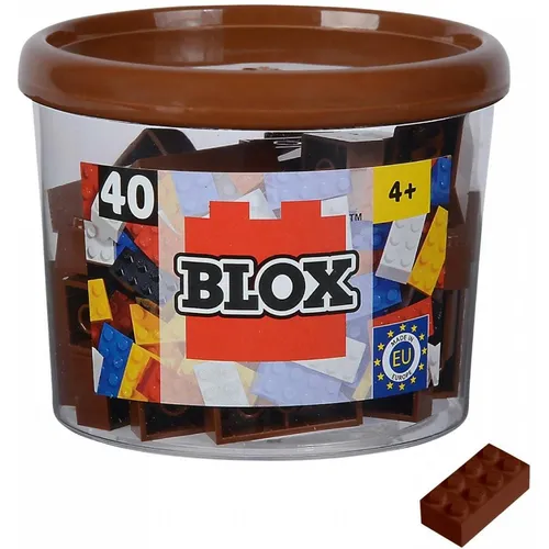 Androni Blox 40 braune 8er Steine in Dose (104114538)