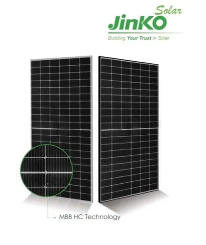 36x Jinko JKM430N-54HL4R-BDV Half-Cut Black Frame Schwarzer Rahmen Doppelglas