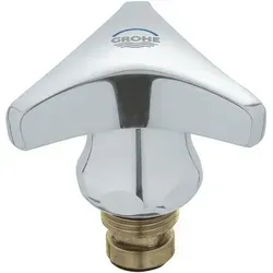 Grohe Oberteil, Dn 10, Trecorn-griff, Markierung Blau, 10 Stück, Chrom