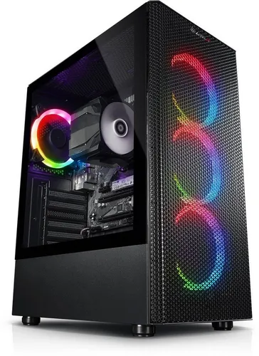 Kiebel Speed V Gaming-PC (AMD Ryzen 7 AMD Ryzen 7 5700G, Radeon Vega, 32 GB RAM, 2000 GB SSD, Luftkühlung, ARGB-Beleuchtung, WLAN)
