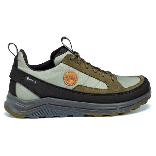 Hanwag Rotpunkt Light Low GTX Wanderschuhe - Wasserdichte Wanderschuhe aus Veloursleder und Synthetik mit GORE-TEX Membran, ideal für Outdoor-Abenteuer und den Stadtbummel, leicht und griffig dank HANWAG Hike Light Gummisohle.