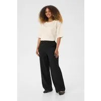 Pants Suiting KAvindy Regular fit schwarz - Bequeme Damenhose im Regular Fit mit mittlerer Leibhöhe und geradem Bein. Ideal für Büro und Freizeit, bietet hohen Tragekomfort und eine elegante Silhouette. Pflegeleicht bei 30° waschbar.