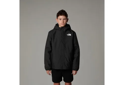 The North Face Boys Warm Antora Rain Jacket - Wasserdicht und warm - Outdoor Freizeitjacke für Kinder, bietet wasserdichten Schutz und atmungsaktive DryVent-Technologie, ideal für Abenteuer bei jedem Wetter.