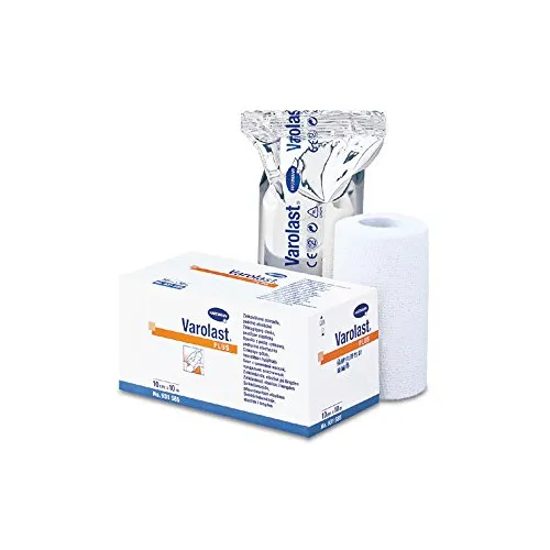 Varolast Plus10 cm x 7 m, 1 Zinkleimbinde Verband Zinkleim Binde