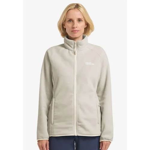 Fleecejacke JACK WOLFSKIN Damen Gr. M beige von Jack Wolfskin
