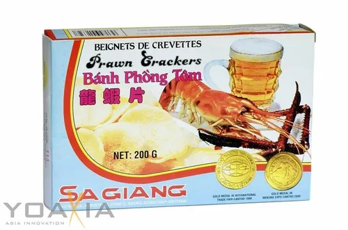 [ 5x 200g ] SA GIANG Garnelencracker / Krabbenchips / Krabbenbrot