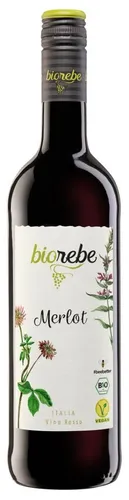 Biorebe Rotwein Merlot trocken