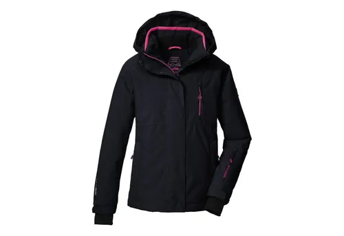KILLTEC Kinder Funktionsjacke KSW 205 GRLS SKI JCKT - Funktionsjacke für Kinder, wasser- und winddicht mit 10.000 mm Wassersäule, atmungsaktiv und nachhaltig produziert – ideal für den Skiurlaub!