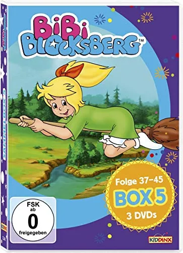 Bibi Blocksberg - Box 5 [3 DVDs] - Sammlung der beliebten Folgen 28-36, ideal für kleine Hexenfans und Familienunterhaltung. Erlebe spannende Abenteuer mit Bibi und ihren Freunden auf 3 DVDs!