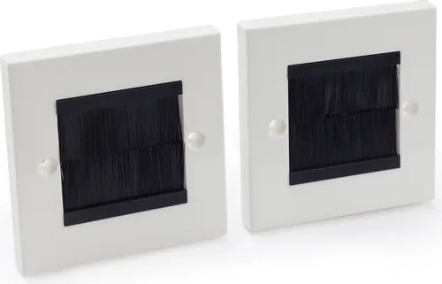 Novaato 2x Unterputzdosen Abdeckungen von oneConcept