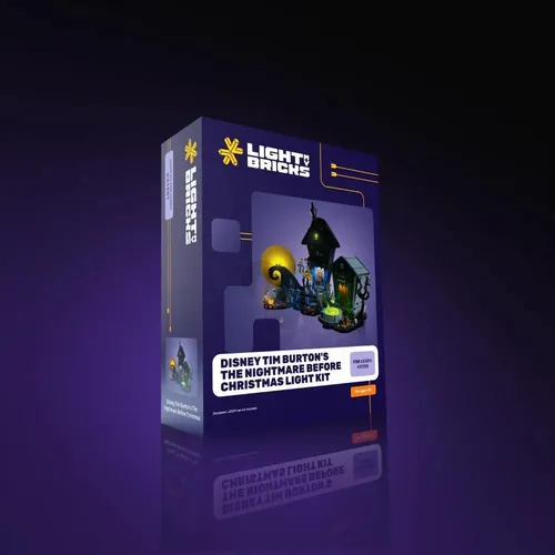 Light my bricks LMB 2.0 LED Licht Set für Ideas Nightmare Before Christmas 21351 (21351)