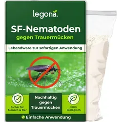 SF-Nematoden gegen Trauermücken und Rüsselkäfer