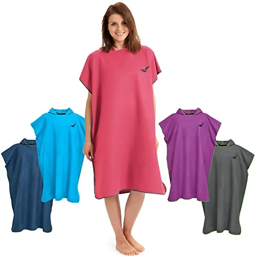 Fit-Flip Surf Poncho Mikrofaser