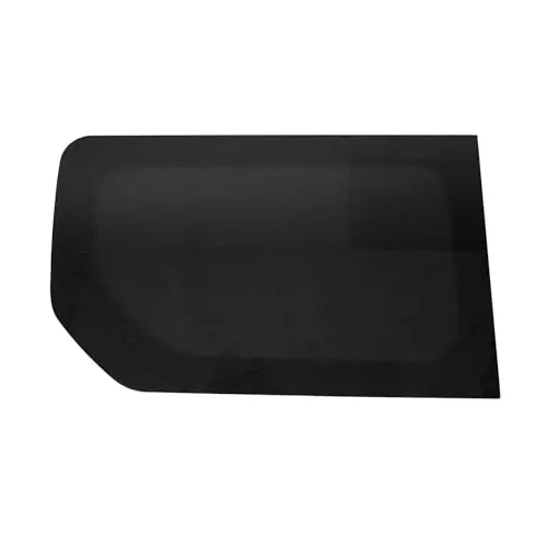 OMAC Seitenfenster für Opel Vivaro 2014-2019 (Schiebetür Rechts, L1) - Hochwertiges Seitenfenster aus gehärtetem Sicherheitsglas, ideal für den Umbau zum Wohnmobil. Dunkle Tönung für Stil und Privatsphäre, zertifiziert nach europäischen Sicherheitsstandards.