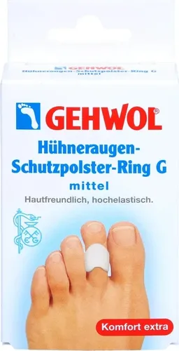 GEHWOL Hühneraugen-Schutzpolster-Ring G mittel 3 St von GEHWOL