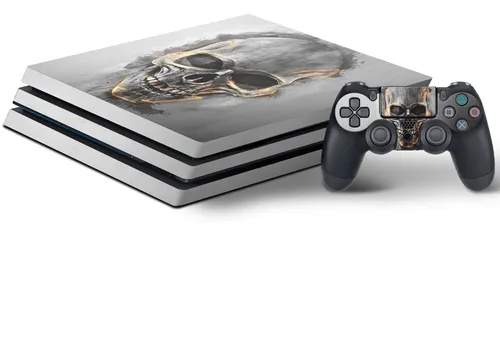 Speedlink Design-Skin Totenkopf Folie Aufkleber Sticker Vinyl für Sony PS4 PRO