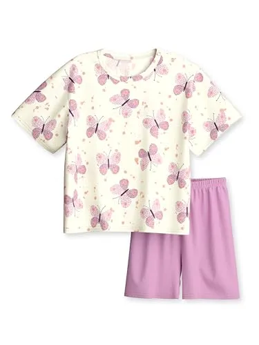 CALIDA Toddlers Kurz-Pyjama aus Bio-Baumwolle, Bubble Gum pink 80-86 - Hochwertiger Kurz-Pyjama für Kinder aus atmungsaktiver Bio-Baumwolle. Langlebig, pflegeleicht und mit hohem Tragekomfort – ideal für einen erholsamen Schlaf.