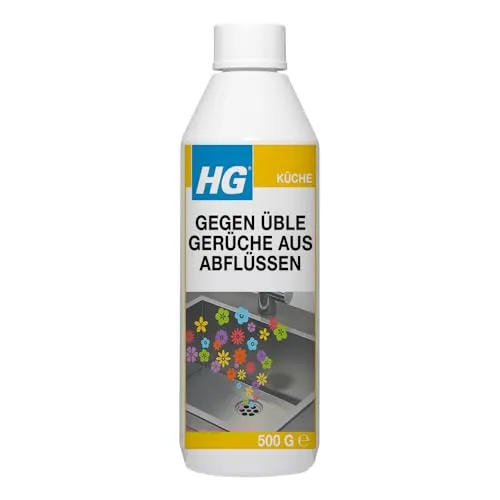 HG Abflussreiniger gegen unangenehme Gerüche