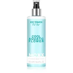 Mexx Ice Touch Cool Aquatic Flower New erfrischendes Bodyspray für Damen 250 ml