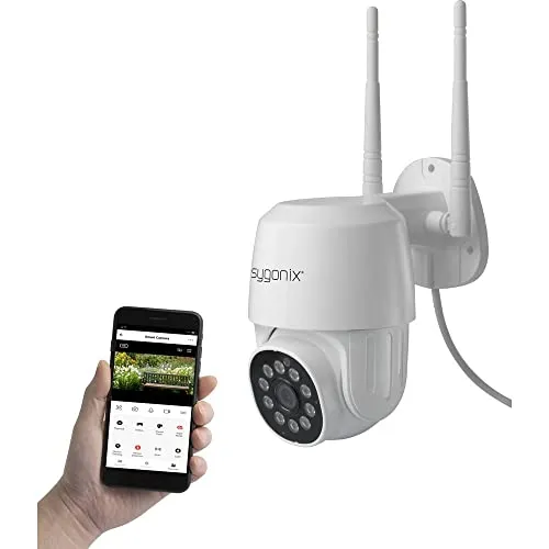 Produktbild Sygonix PTZ WLAN IP Überwachungskamera 1080p