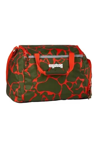 ergobag Sporttasche mit Nassfach - Sporttasche mit 20 Litern Volumen, ideal für Sportler. Trennung von nasser und trockener Kleidung dank praktischem Nassfach.