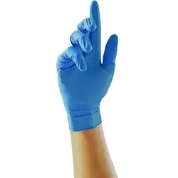 UNICARE Einweg Handschuhe Nitril Ungepudert Small (S) Blau 100 Stück