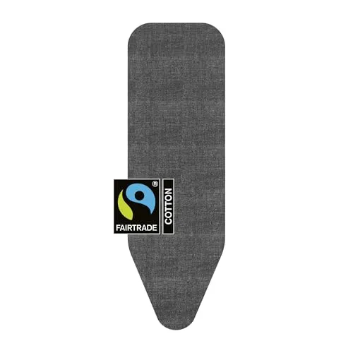 Brabantia Bügelbrettbezug Jeansschwarz, Größe B (124 x 38 cm)